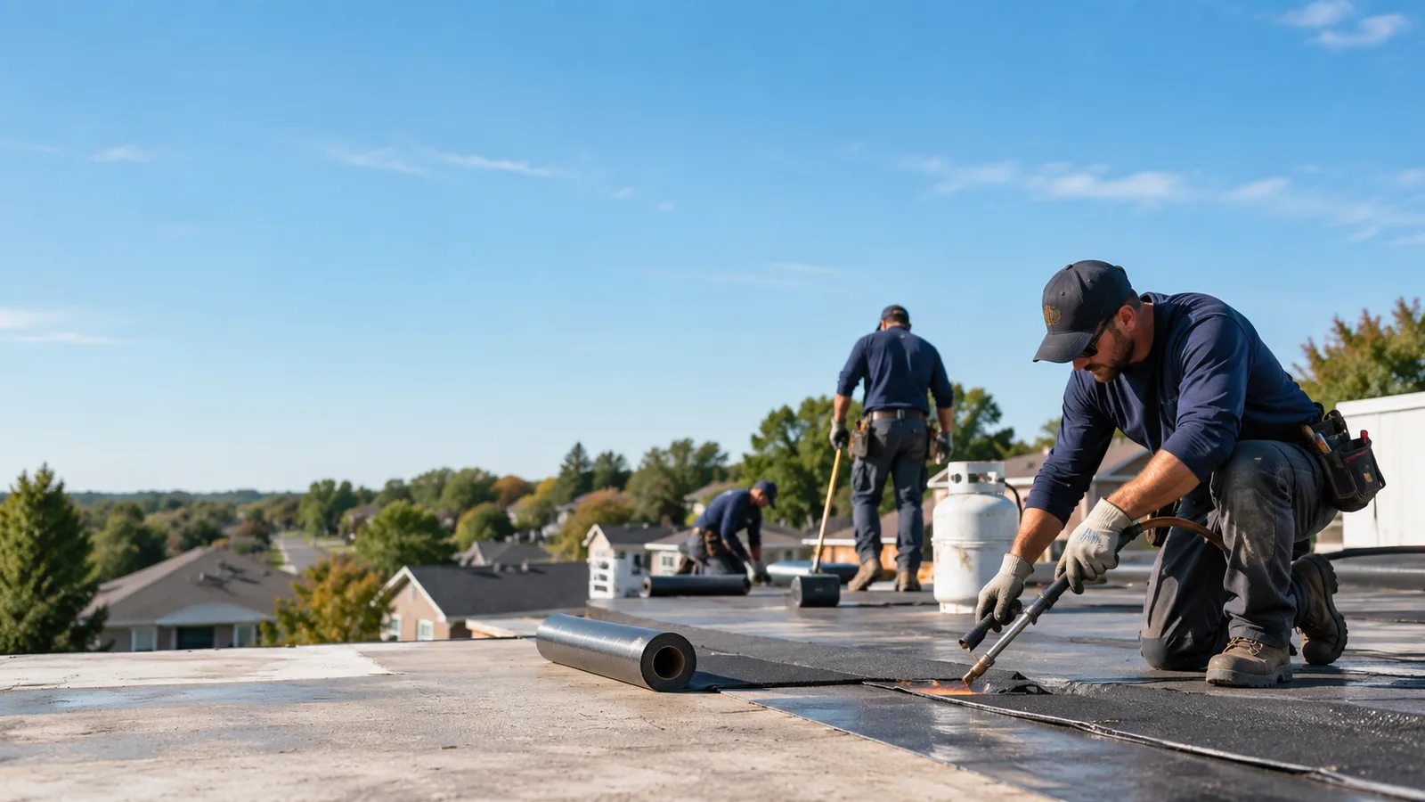 Flat Roof Leak Repair providers in Pennock, MN
